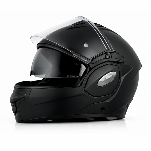 Klapphelm - VITO REVERSE - schwarz-matt